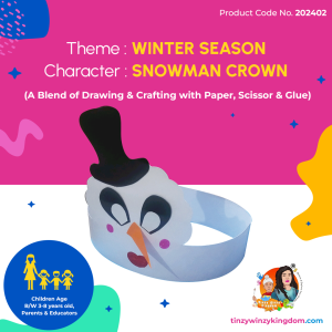 Snowman Crown Craft