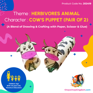 Cow's Puppet (Pair of 2)