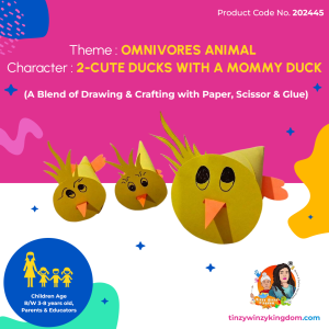 2-Cute Ducks With A Mommy Duck