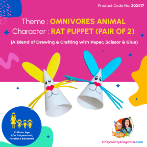 Rat Puppet(Pair of 2)