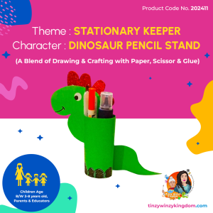 Dinosaur Pencil Stand